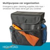 High Road Car Storage Organizer with Lid, Multipurpose Back or