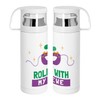 Thermoskanne aus Edelstahl mit integrierter Tasse – Rollin With My