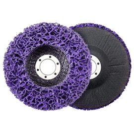 CSD Disc, 115 mm, Pack of 2, CBS Sanding Disc, Coarse Cleaning Disc, Sanding Discs for Angle Grinders of Paint, Rust Welds, Oxidation Cleaning & Removal