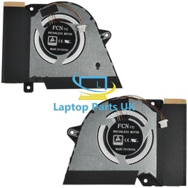 LPUK Replacement CPU & GPU Cooling Fan compatible with ASUS ROG Zephyrus G14 GA401QH, GA401QM
