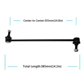 AUQDD 2Pcs K750155 Front Sway Bar Stabilizer Link Compatible With 08-17 Bu-ick Enclave /09-17 Chevy Traverse /07-16 GMC Acadia /07-10 Saturn Outlook