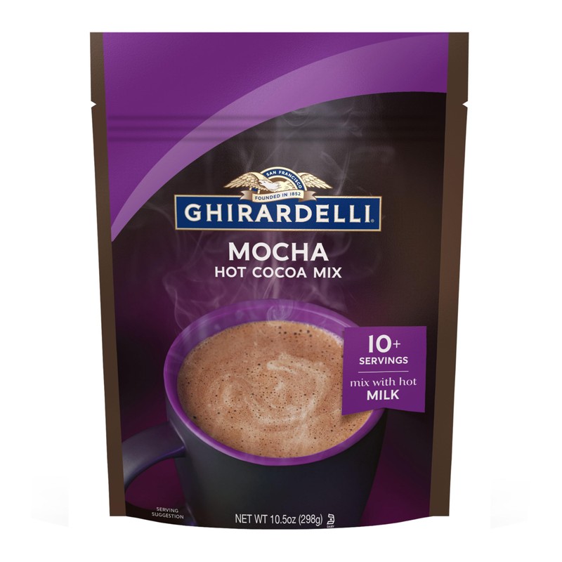 GHIRARDELLI Mocha Hot Cocoa Mix, 10.5 OZ (Pack of 1)