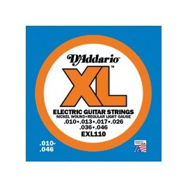 D'Addario EXL110 Electric Guitar Strings - 3 pack