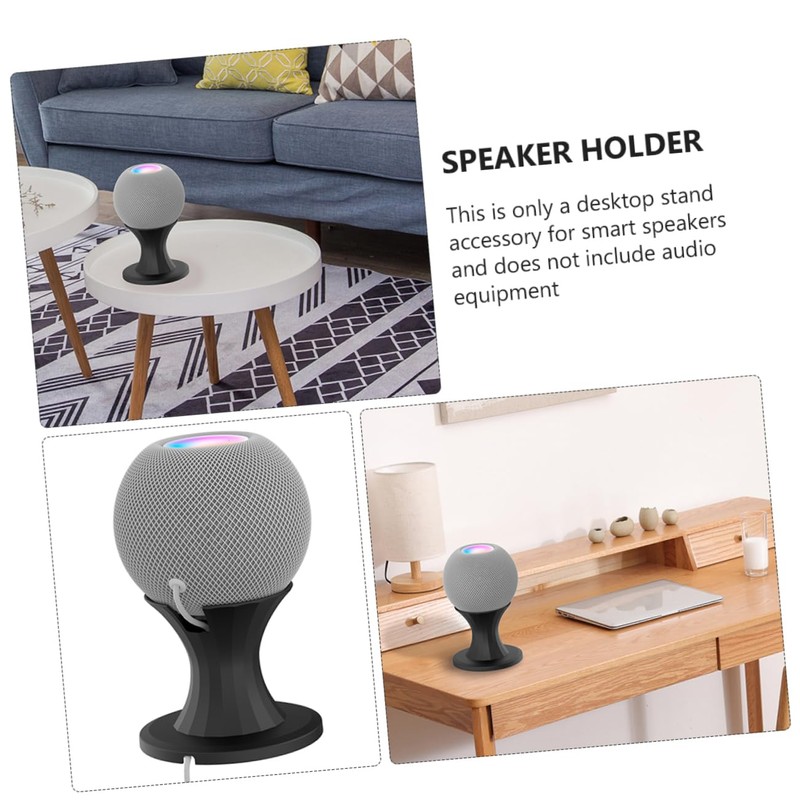 LABRIMP Tabletop Speaker Holder for Mini Practical Speaker Bracket with