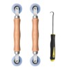 BAYTORY 3Pcs Screen Tool, Window Screen Spline Roller Tool with