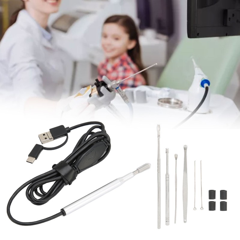 3 in 1 Smart Visual Endoscope Safe Adjustable 3.9mm Ear