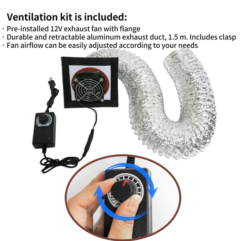 Resin 3D Printer Enclosure with Ventilation, 3D Printer Vented Enclosure