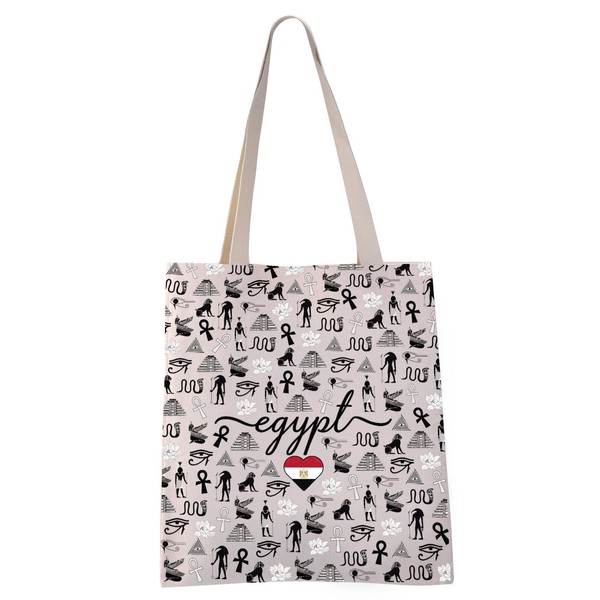 Egypt Tote Bag Ancient Egypt Inspired Gift Egyptian Egypt Lover