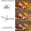 34W E27 185-265V LED Foldable Super Bright Lamp 3 Blades