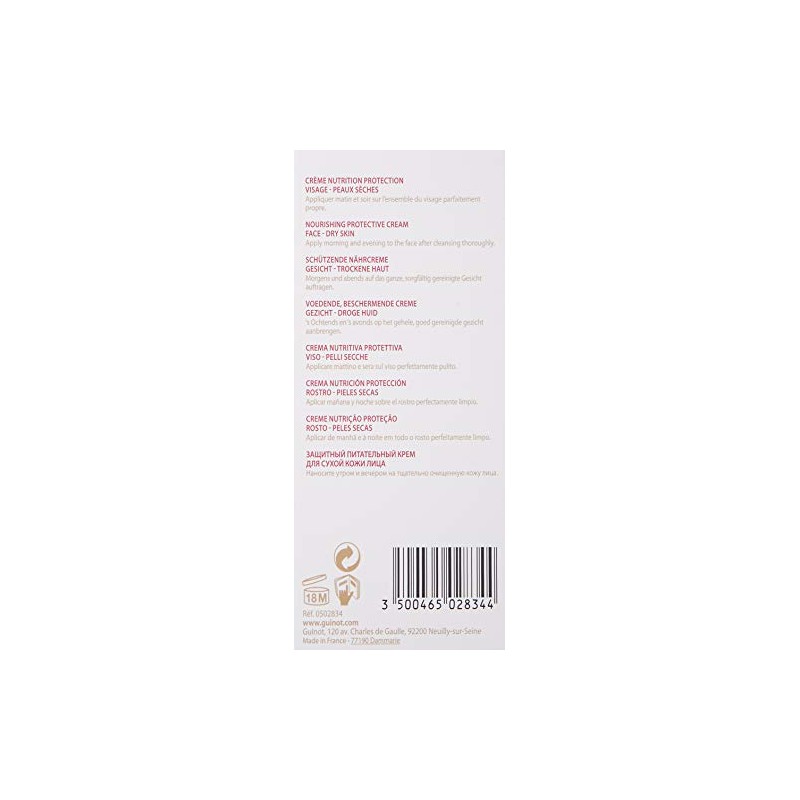 Guinot Creme Nutri Confort Facial Cream, 1.7 Oz