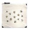 Mary Lake-Thompson Canvas Zipper Pouch (Bees)