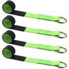 Wowangce 4 Pack 2'' x 10ft Tow Truck Straps Lasso
