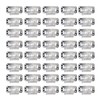 40pcs Wig Clip Set Stainless Steel DIY 9 Teeth Snap