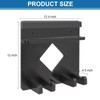 Ping Pong Paddle Holder Wall Mount Hold 8 Paddles, Ping