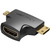 VENTION Mini HDMI Micro HDMI Adapter Mini Micro 2 in