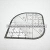 Curved Corner Cutter Ruler, Quilt Ruler, Sewing Patchwork Template for