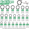 Aienxn 802PCS Snap Rings Assortment Kit, E Clips Assortment Kit