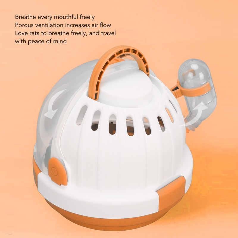 UFO Hamster Cage Funny Cute Travel Portable Small Pet Out