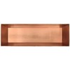 Oakestry Weather-Resistant Copper Window Box Planter Classic Rectangular Flower &