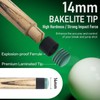 Kmise Break Jump Cue Stick, 21oz 23oz 25oz 28oz Pool