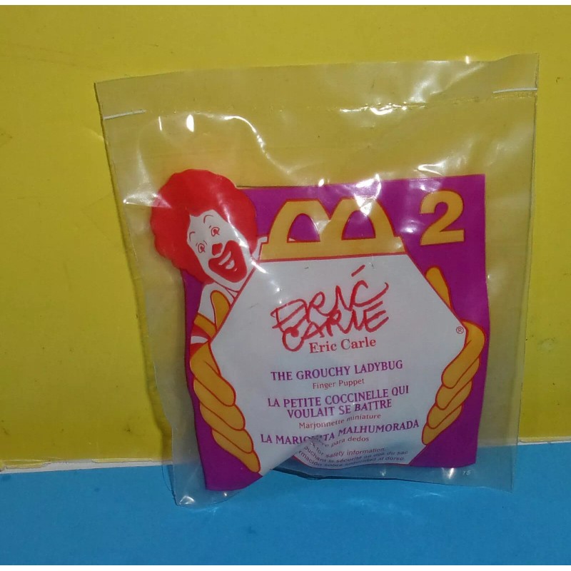 McDonald's New The Grouchy Ladybug by Eric Carle McDonalds Happy