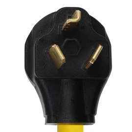 Nema 10-30P Dryer Splitter Adapter Cable, 2-in-1 Nema 10-30P 30-AMP Male Plug to 10-30R Female and 14-30R Female,3-Prong Dyer Y Split Adapter Cable 1.0Meter