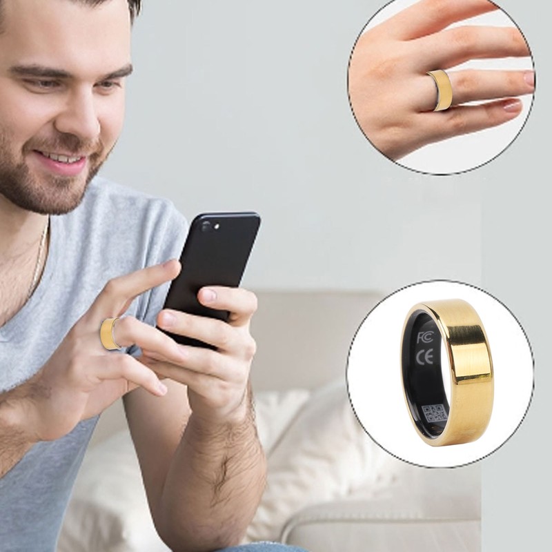 Smart Health Ring Lightweight Sleep Monitoring Step Counting Fitness Health