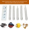 5pcs Snap Rivet Setter Die Punch Snap Kit Large Installation
