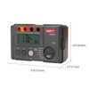 UNI-T Digital Megohmmeter UT501A Insulation Resistance Tester Multimeter, Electrician Megohm