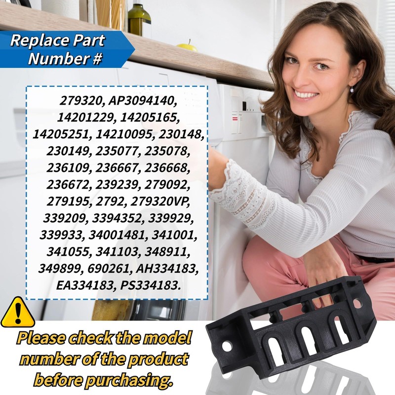 279320 14201229 Dryer Terminal Block Replacement Kit Compatible with Whirlpool