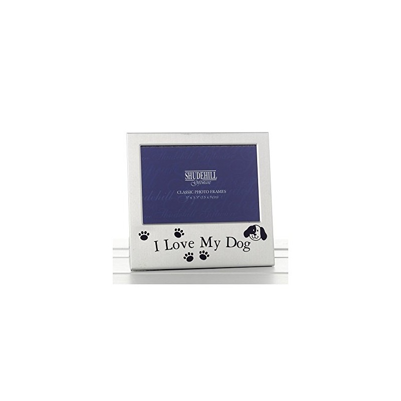 Shudehill 5" x 3" I Love My Dog Photo Frame,