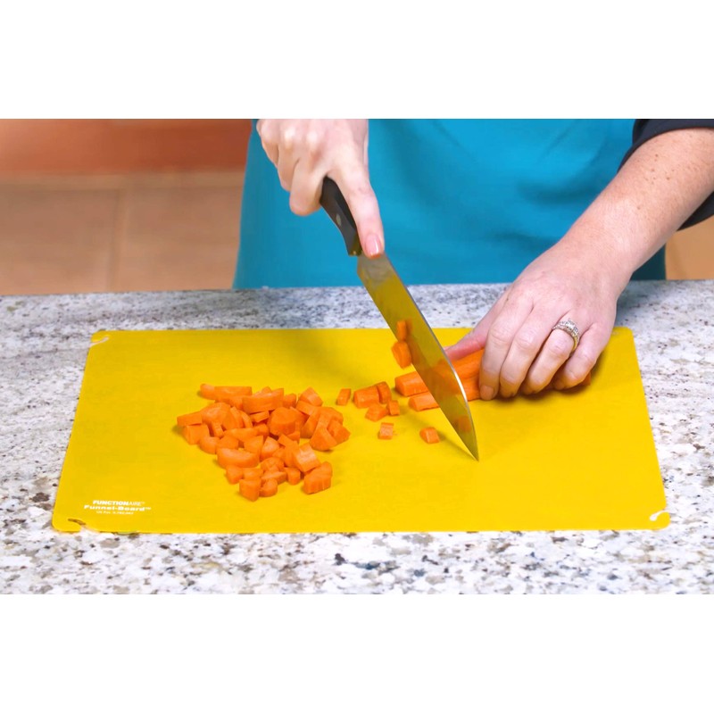 FUNCTIONAIRE Funnel-Board Kit – 4 Cutting Boards that convert to