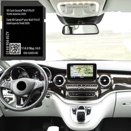 A2189068403 North America Map Navigation SD Card (Version 14.0), Compatible with A/B/C/E-Class CLS GLS GLC CLA, Only Fit for NTG 5 Audio 20 (Code 522) Systems