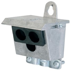 Sigma Engineered Solutions ProConnex 02-51235 NM/SE Oval Service Entrance Head 1/0-4/0 Conduit Fitting, 1-Pack