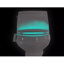 MIBAÑLED Sensor De Movimiento Con Luz Led Para Taza De Baño, Hogar