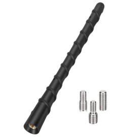 Autoantenne Kurz Auto Dachantenne Kfz Stabantenne Ersatz für Autoradio, 18cm Universal Kfz Autoradio Antenne für alle Modelle mit hochwertigem FM DAB Empfang