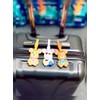 POPOBE 3 inch Luggage Tag - Kuma Sailor Bear (Girl)
