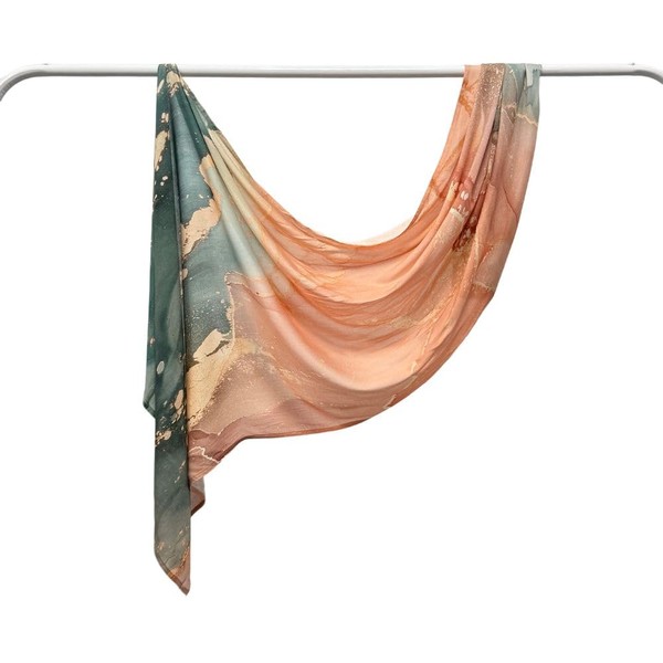 Faticinfa Modal Printed Hijab Headscarf Light Weight Soft Breathable Muslim