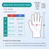 KAYGO Safety Work Gloves Nitrile Coated, Good Grip and Dexterity,