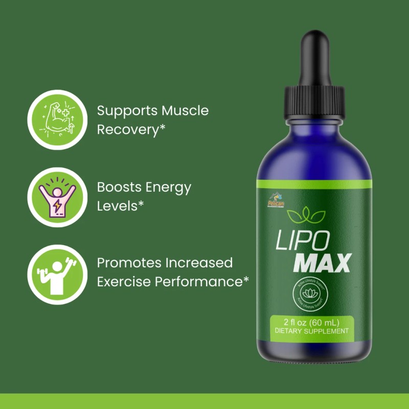 Pelican Vitamins LIPO MAX - Amino Diet Drops- Keto &