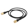 P1062 1m Pure Copper Plating BNC Plug to BNC Male