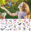 300+ Glitter Tattoo Set Children, Children's Tattoo Girls, Dino Mermaid