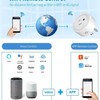 HapIntlNex Smart Plug, WiFi Outlet Compatible with Alexa & Google