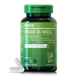 PANAX Pogo D-Well Herbal Supplement, Gut “Helper” & Balancer”, Improve Overall Stomach Health, Support a Healthy Digestive System, Efficient Care of Sensitive Gut