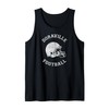 Doraville Football Distressed 1980's Retro P.E.Dept Style Tank Top