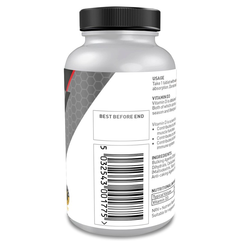 Maxi Nutrition Vitamin D3 2000IU 120 Capsules Capsules 120'S