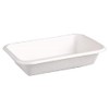 Fiesta Green DW347 Compostable Bagasse Food Trays 16oz (Pack of