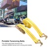 Porable Tensioning Belts Adjustable Cargo Straps Ratchet TieDown Luggage Bag