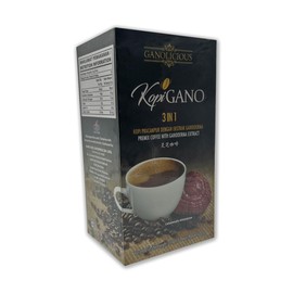 HAGEN Generic Gano Excel Gano Cafe Ganolicious KopiGano 3 in 1 Instant Premix Coffee 15 sachets x 21g (1 Box)