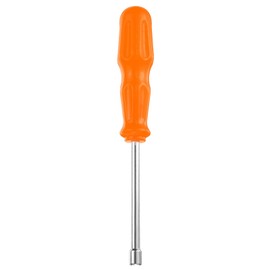 sourcing map Metric Nut Driver 5.5mm Dia 92mm Shank 6 Point Hex Hexagon Socket Wrench Screwdriver with Non-Slip Handle for Tightening and Loosening Fasteners